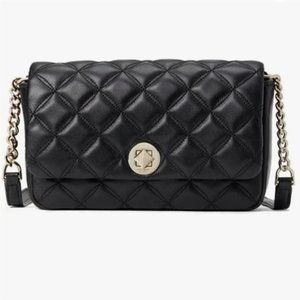 Kate Spade Natalia Quited Crossbody - Black
